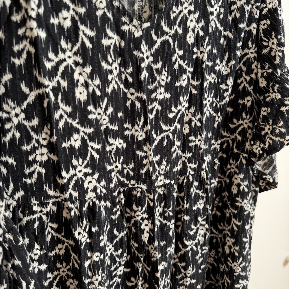 Universal Thread Patterned Flowy Mini Dress - Picture 5 of 6